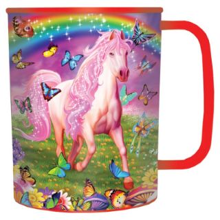 Obrázek z Hrnek 3D plast - růžový kůň, 300ml (5) 